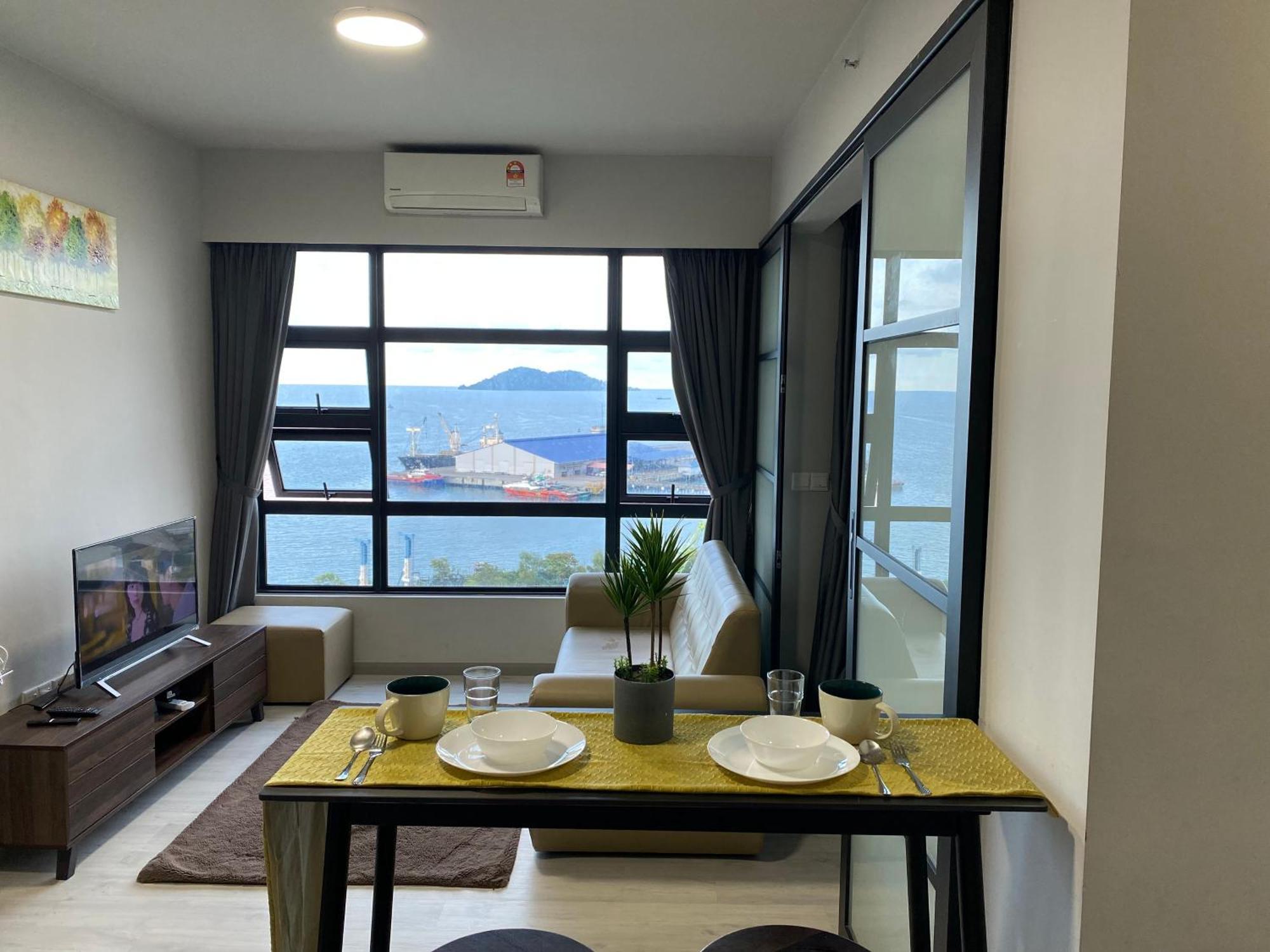 Vm Condo Seaview At Jesselton Quay Kota Kinabalu Exteriér fotografie